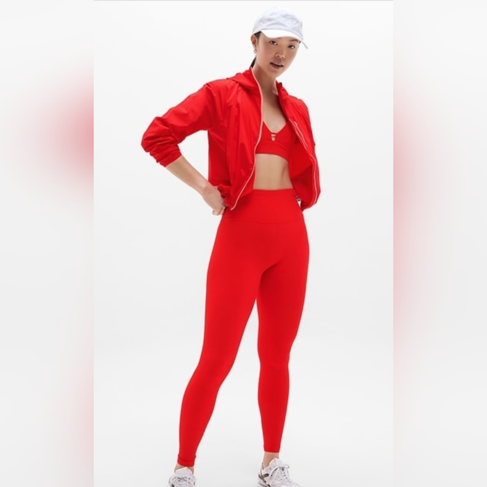 Athleta Cardinal Ultra High Rise Elation Tight Size M Tall, Worn Once